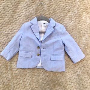 EUC Janie&Jack baby blue blazer SF&PF home
